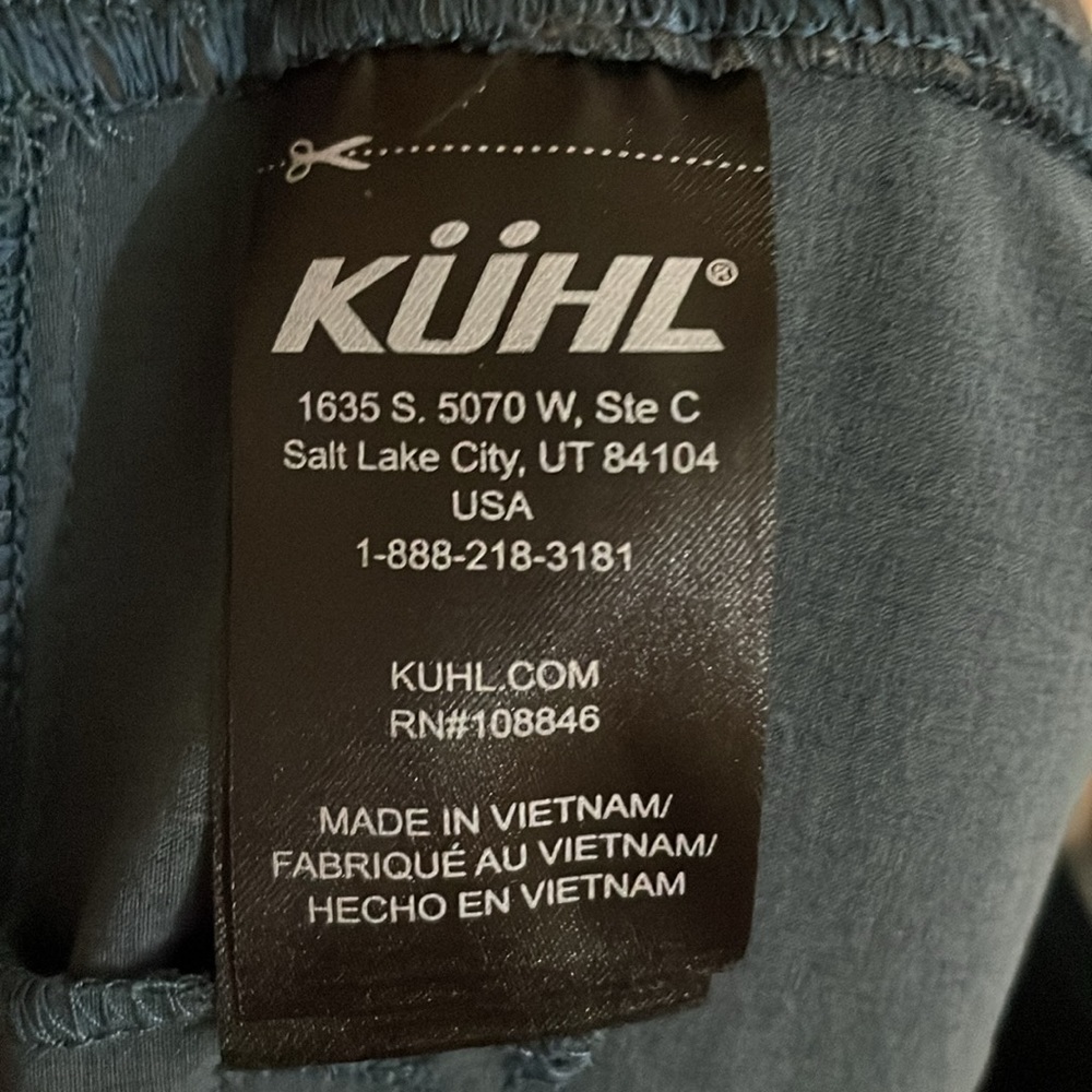 Kuhl NWOT Roll Up Cargo Pants Size 12 - Picture 12 of 13